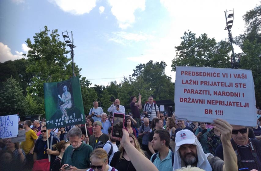 srbija protiv nasilja, protest, beograd