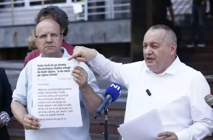 srdjan milivojevic, demokratska stranka, srbija, aleksandar vulin