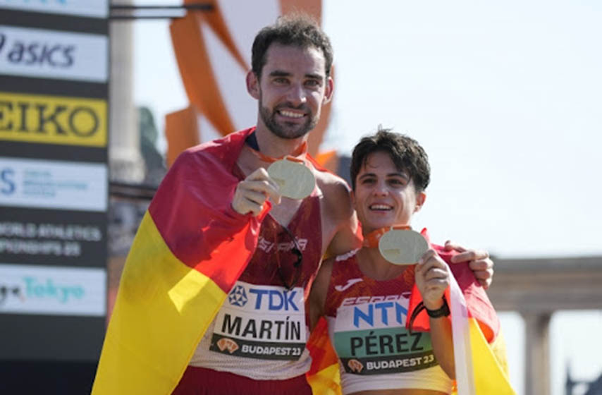 atletika, alvaro martin, marija peres, brzo hodanje, budimpesta