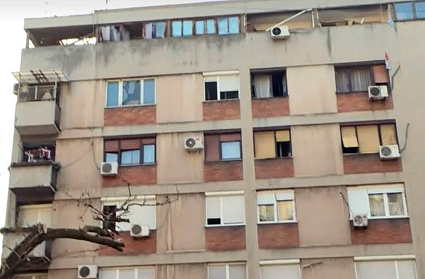 smederevo, eksplozija, zgrada