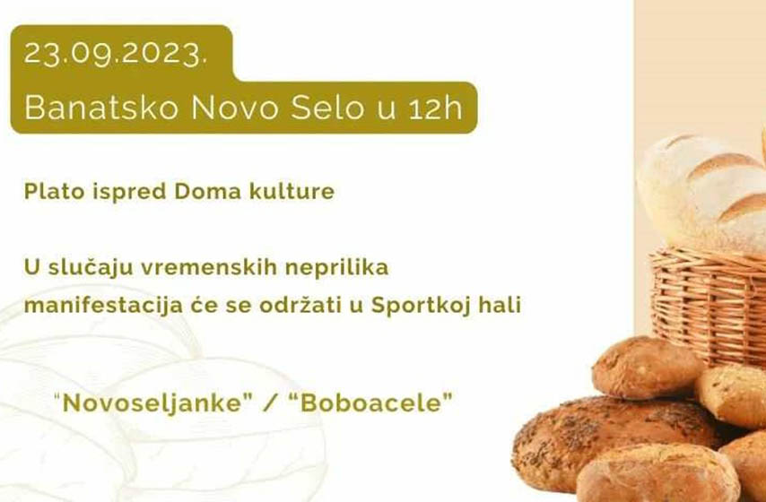 banatski hleb, banatsko novo selo, manifestacija