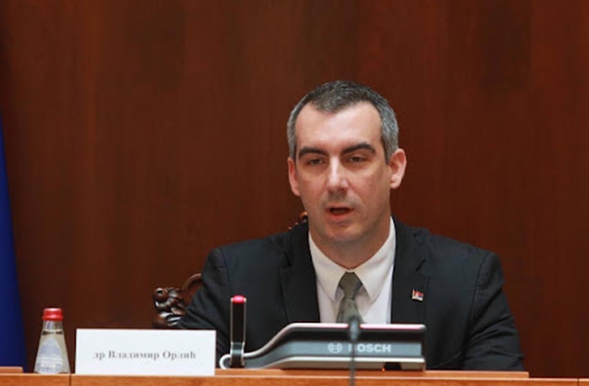 vladimir orlic, skupstina srbije
