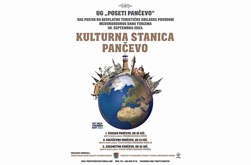 obilazak panceva, pancevo, turisticki obilazak