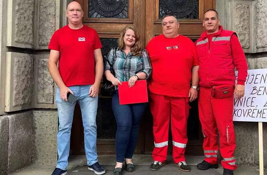 sindikat sloga, vlada srbije, vozaci saniteta, sastanak