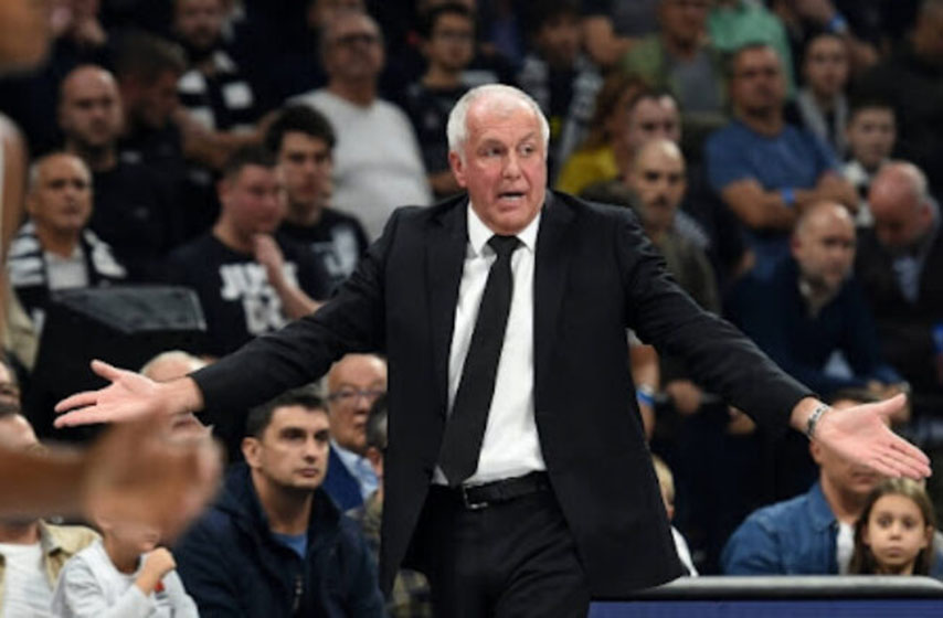 željko obradovic, kk partizan, kosarka, evroliga