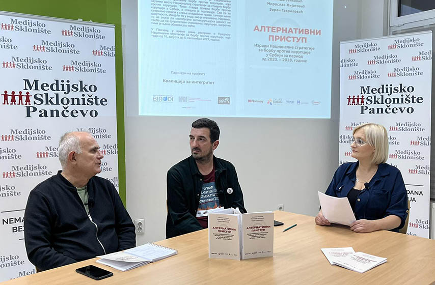 medijsko skloniste pancevo, antikorupcijski okrugli sto, sinisa jankovic, institut kareja, inicijativa odbranimo teslu, danilo jovanov, zoran gavrilovic birodi