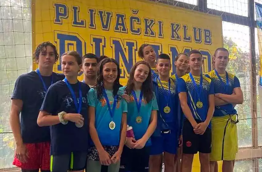 plivacki klub dinamo, pk dinamo, kup panceva, takmicenje