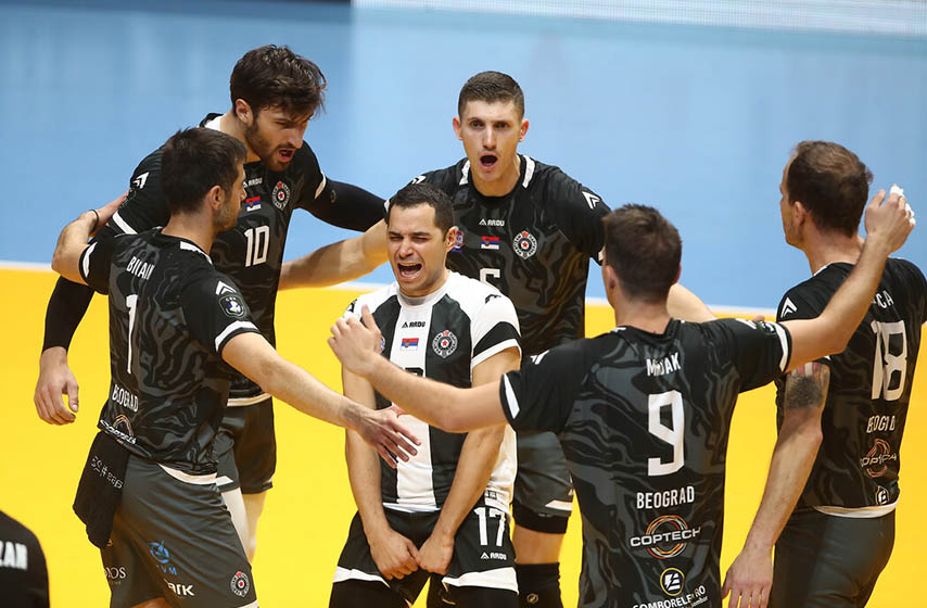 partizan, odbojka, cev