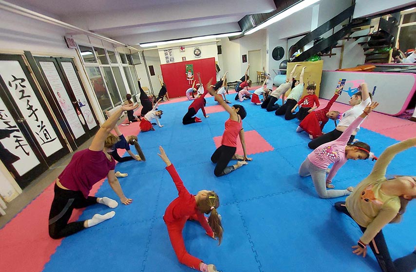 plesni studio balerina, pancevo, trening sa mamama