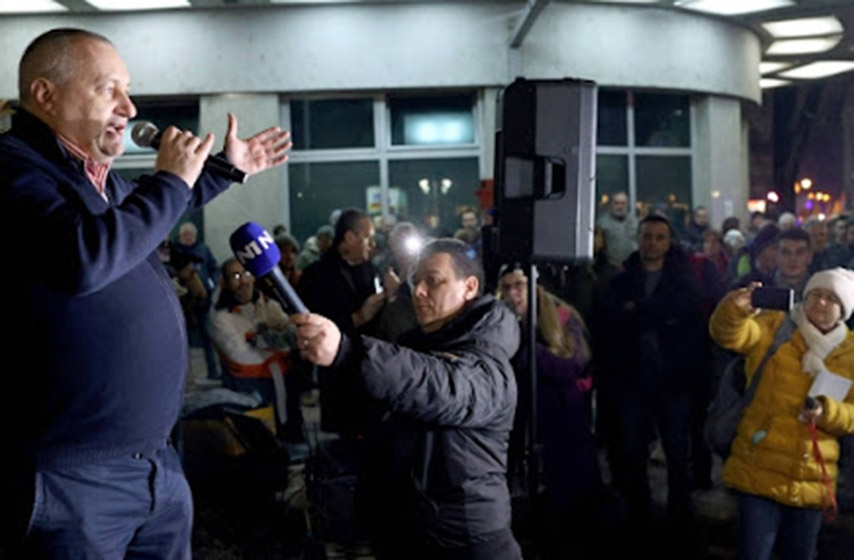 srdjan milivojevic, protest, nis