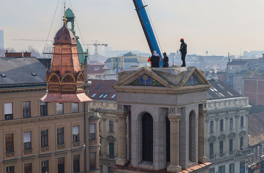 kupola, hram, zagreb