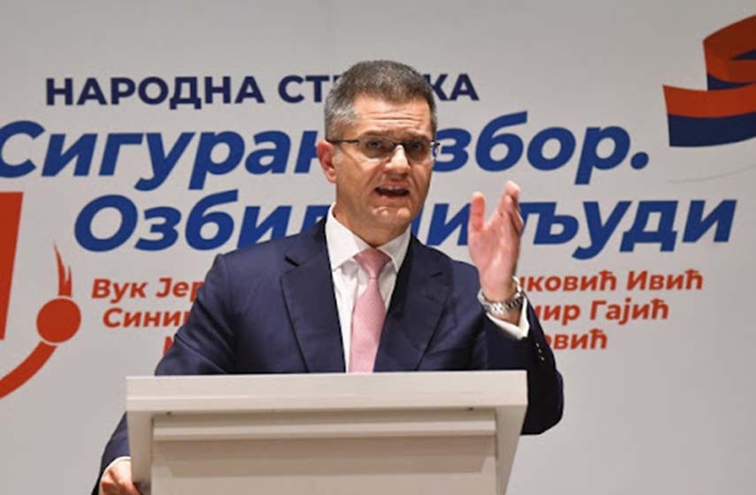 vuk jeremic, narodna stranka, izbori 2023
