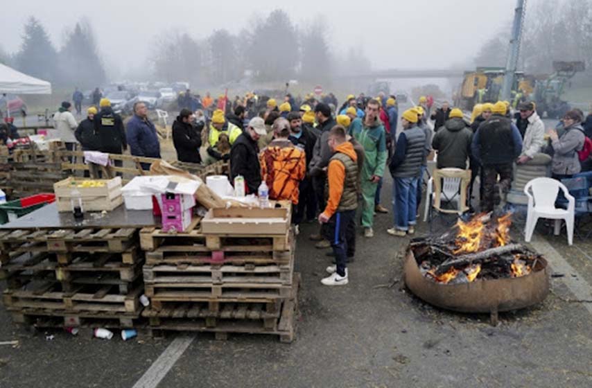 protest poljoprivrednika, francuska