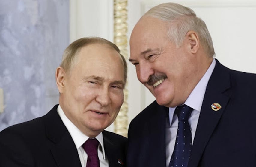 vladimir putin, aleksandar lukasenko