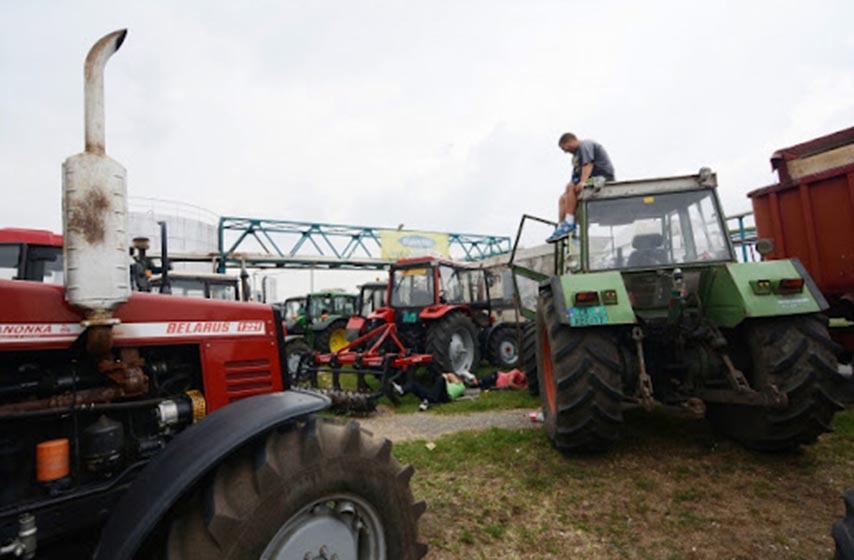 poljoprivrednici, srbija, protest