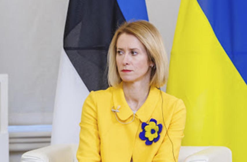 estonska premijerka, poternica