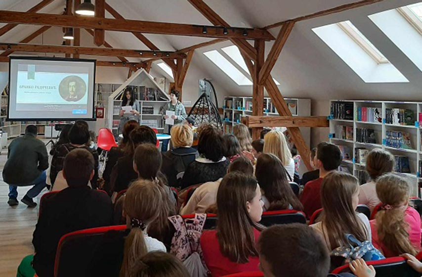 skolski program, biblioteka kovin, branko radicevic