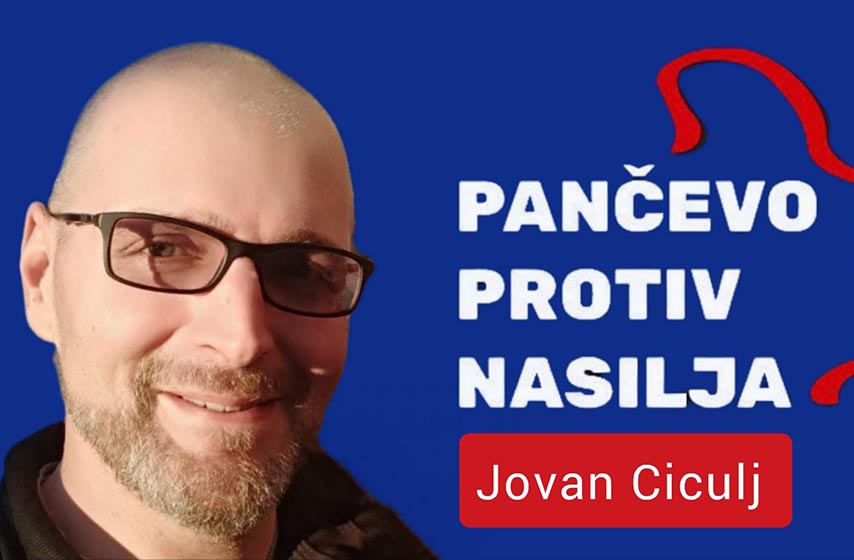 jovan ciculj, srbija protiv nasilja