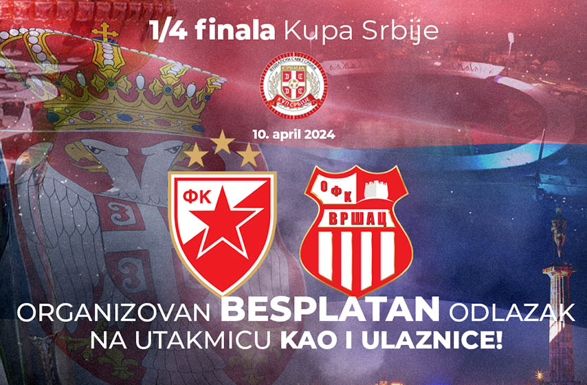 ofk vrsac, crvena zvezda, prevoz navijaca