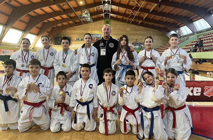 kk mladost, karate, pancevo