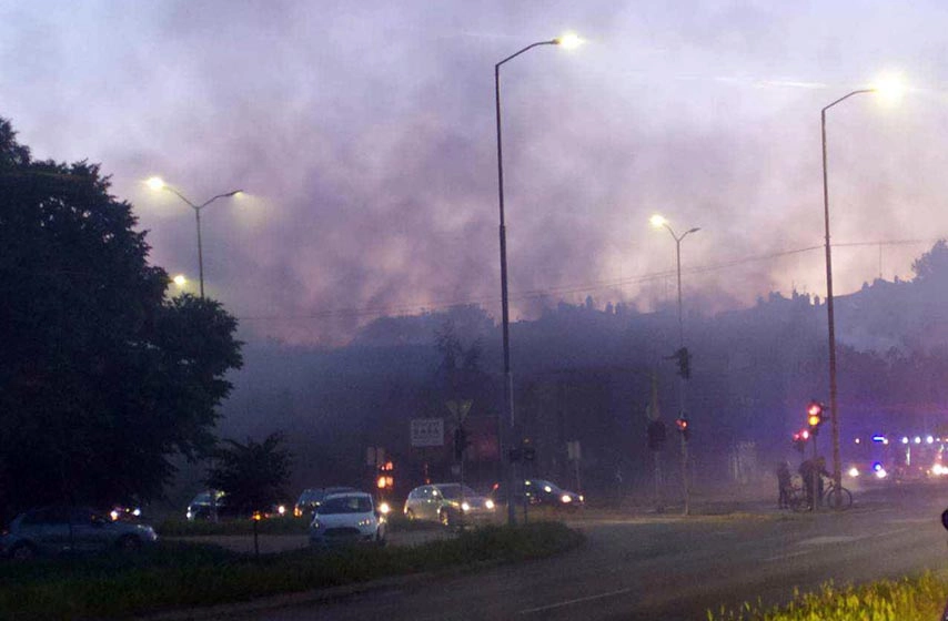 pozar, garaza kotez 2, pancevo, k-013
