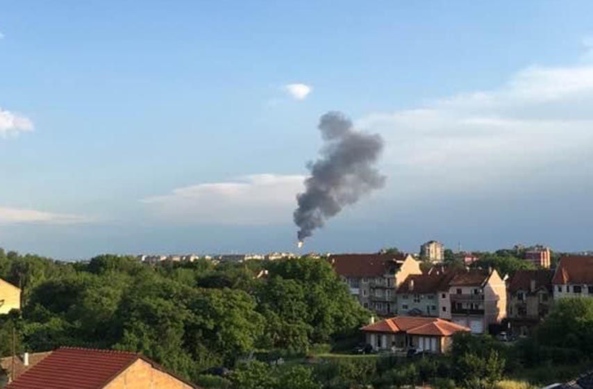 hip petrohemija, pojacan plamen na baklji, pancevo