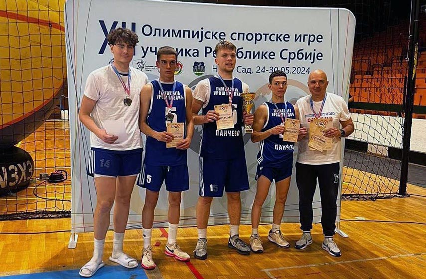 gimnazija uros predic, olimpijske skolske igre, basket 3x3, pancevo