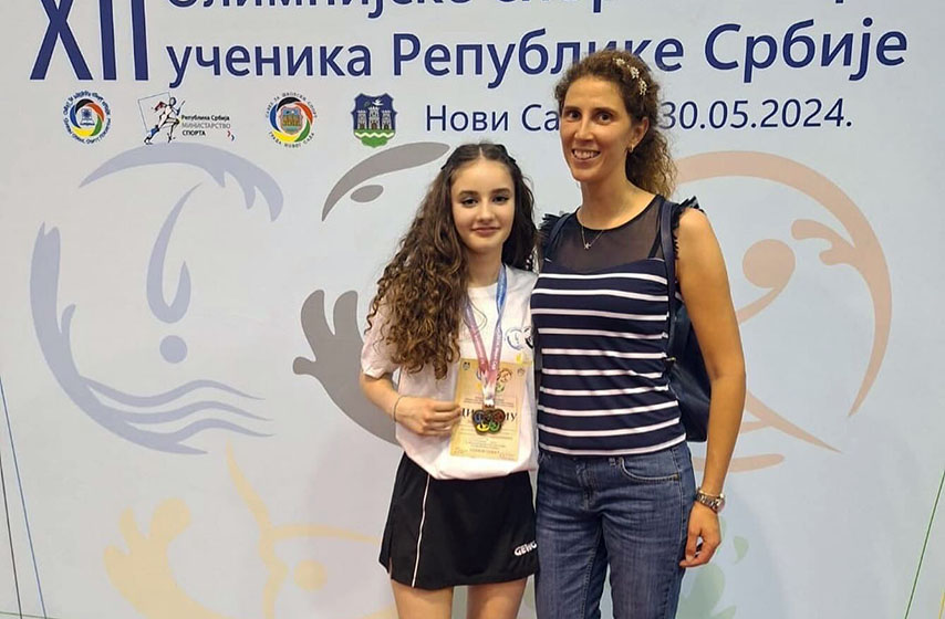 pancevo, jelena stefanović, stoni tenis, olimpijske sportske igre, novi sad