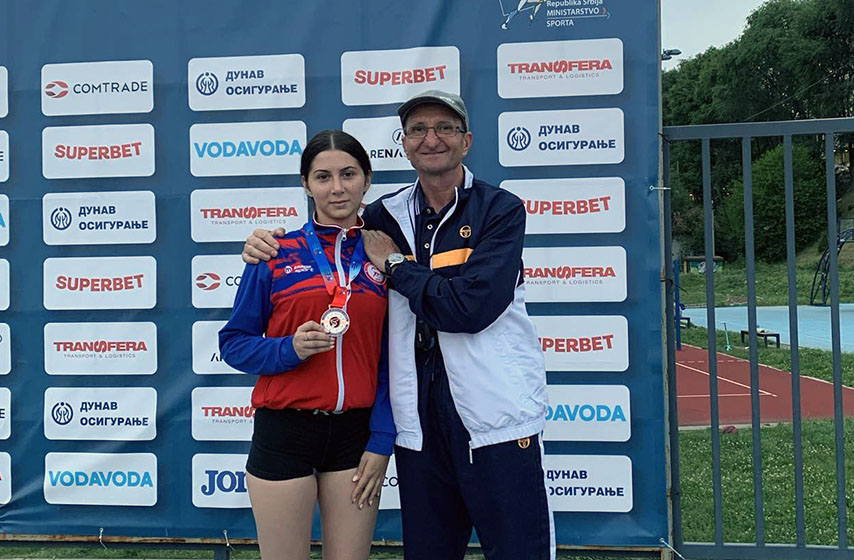 milica buncic, ak tamis, pancevo, atletika