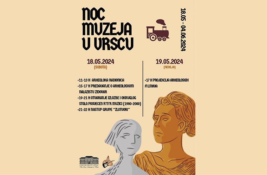 vrsac, noc muzeja, program