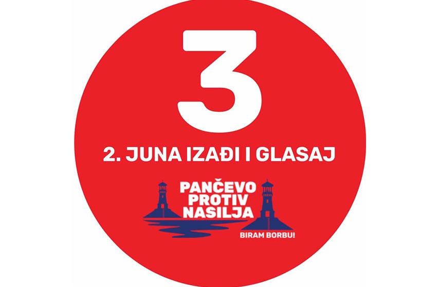 pancevo protiv nasilja, radomir lazovic, predizborni skup, pancevo