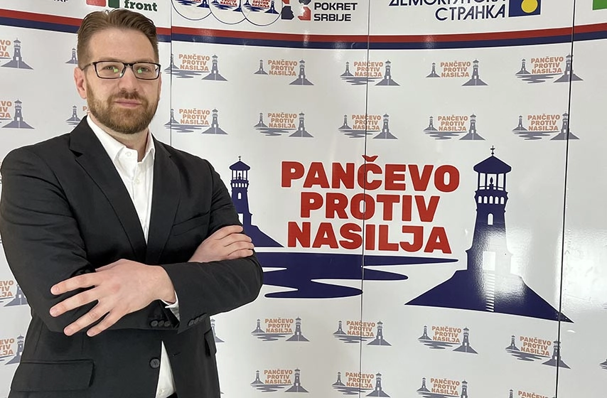stanko puzic, pancevo protiv nasilja biram borbu, lokalni izbori pancevo