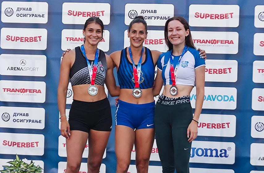 ak panonija, pancevo, atletika, milana tirnanic