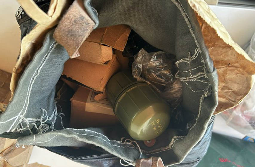 uhapšen osumnjičeni, nasilje u porodici, nedozvoljeno držanje oružja, k-013