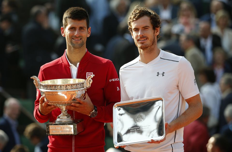 novak djokovic, endi marej, tenis, k-013, vesti sport