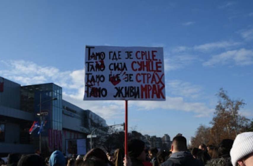 docek nove godine, studenti, k-013, vesti srbija, novi sad