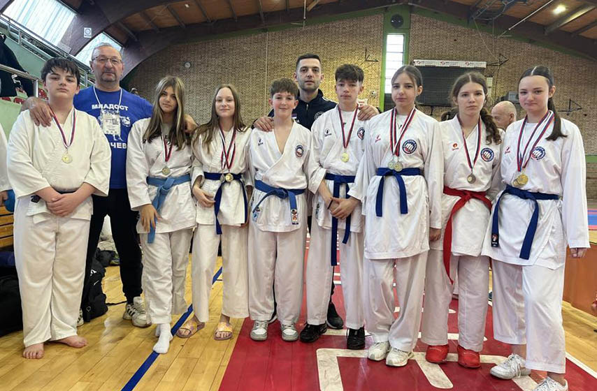 karate klub mladost, pancevo, kup vojvodine, k-013, vesti pancevo, tihomir makitan