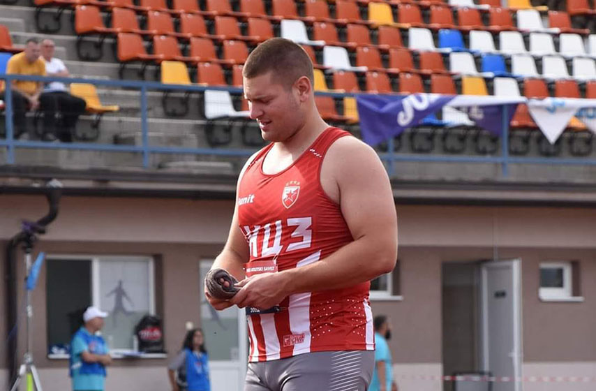 stefan jovanov, sefkerin, atletika, bacanje kugle, kup srbije, k-013, vesti pancevo