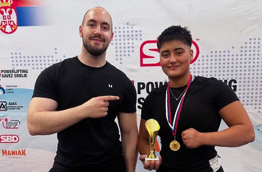 powerlifting, klub dizaca tegova dinamo, pancevo, k-013, vesti pancevo, visnja trnavac