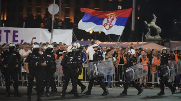zandarmerija, beograd, protest studenata