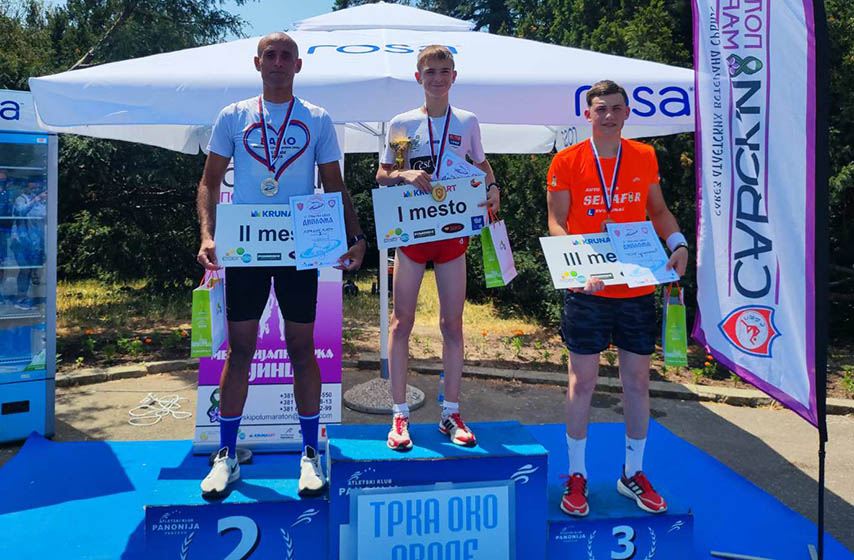 ak panonija, trka oko avale, atletika, pancevo, k-013, vesti pancevo