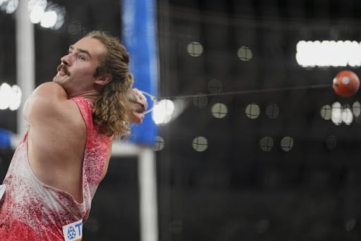 bacanje kladiva, svetsko prvenstvo, tokio, atletika, k-013, itan kacberg